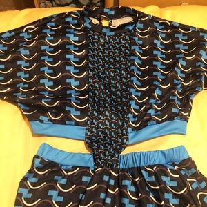 Geometric Pattern Dress Size (XS-M)